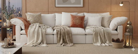 Styling Your Dubai Corner Sofa for Winter