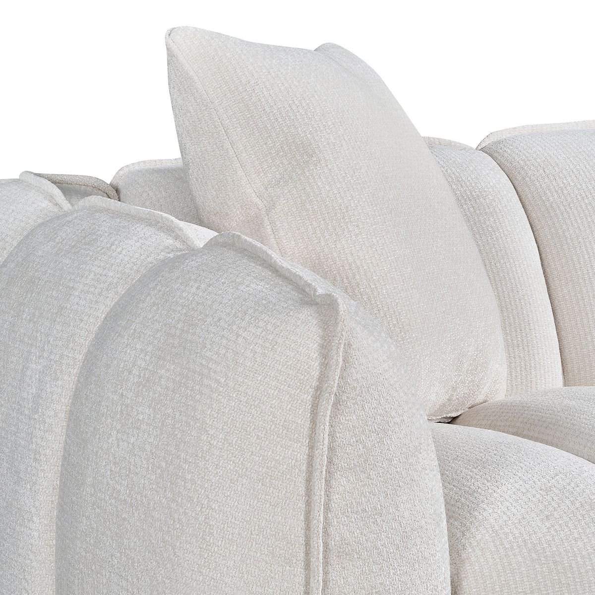 Amani Sofa Off White 3 Seater