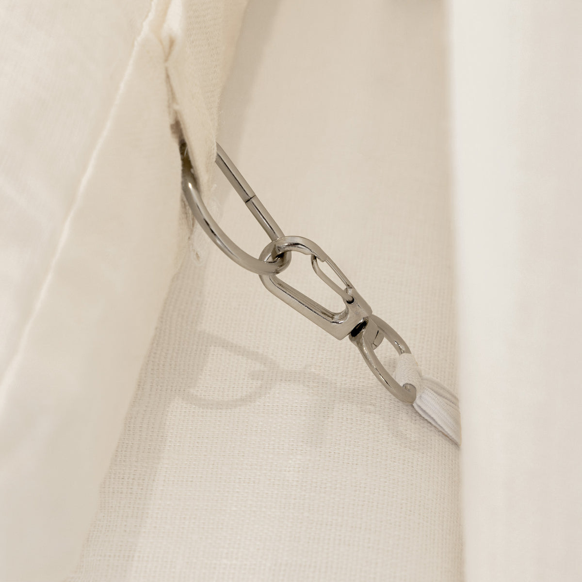 Dubai Feather Cloud Sofa Off White Linen 4 Seater