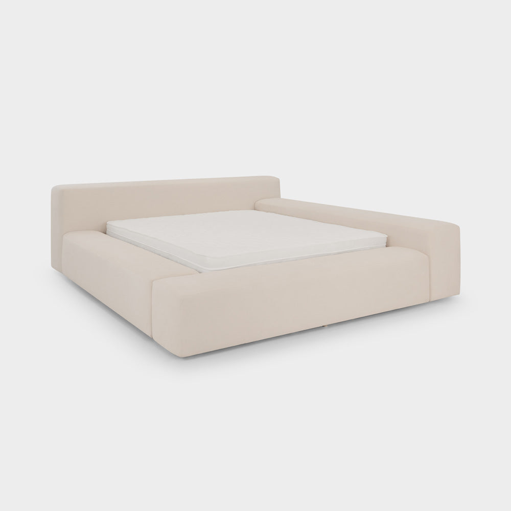 Sahra Bed Beige