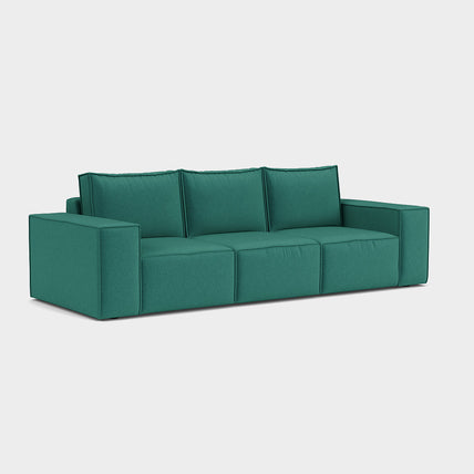 Iris Sofa Green 3 Seater