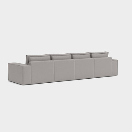 Iris Sofa Light Grey 4 Seater
