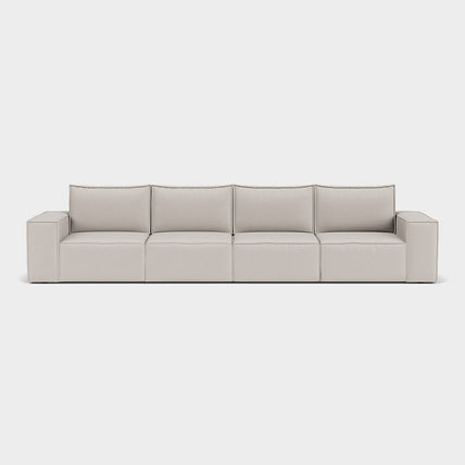 Iris Sofa Stone 4 Seater