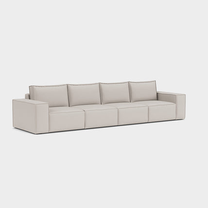 Iris Sofa Stone 4 Seater