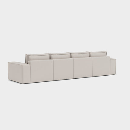 Iris Sofa Stone 4 Seater