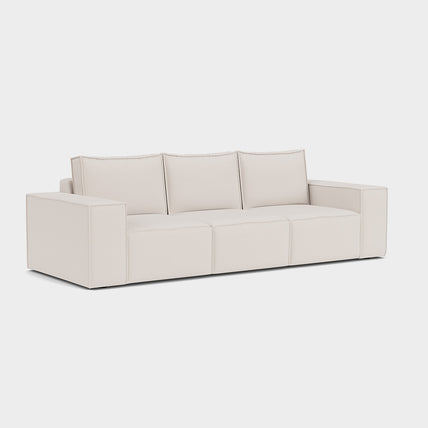 Sadir Sofa Beige 3 Seater
