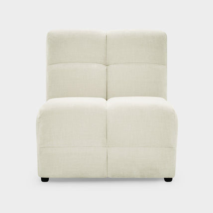 Jacob Sofa Ivory Armless Piece