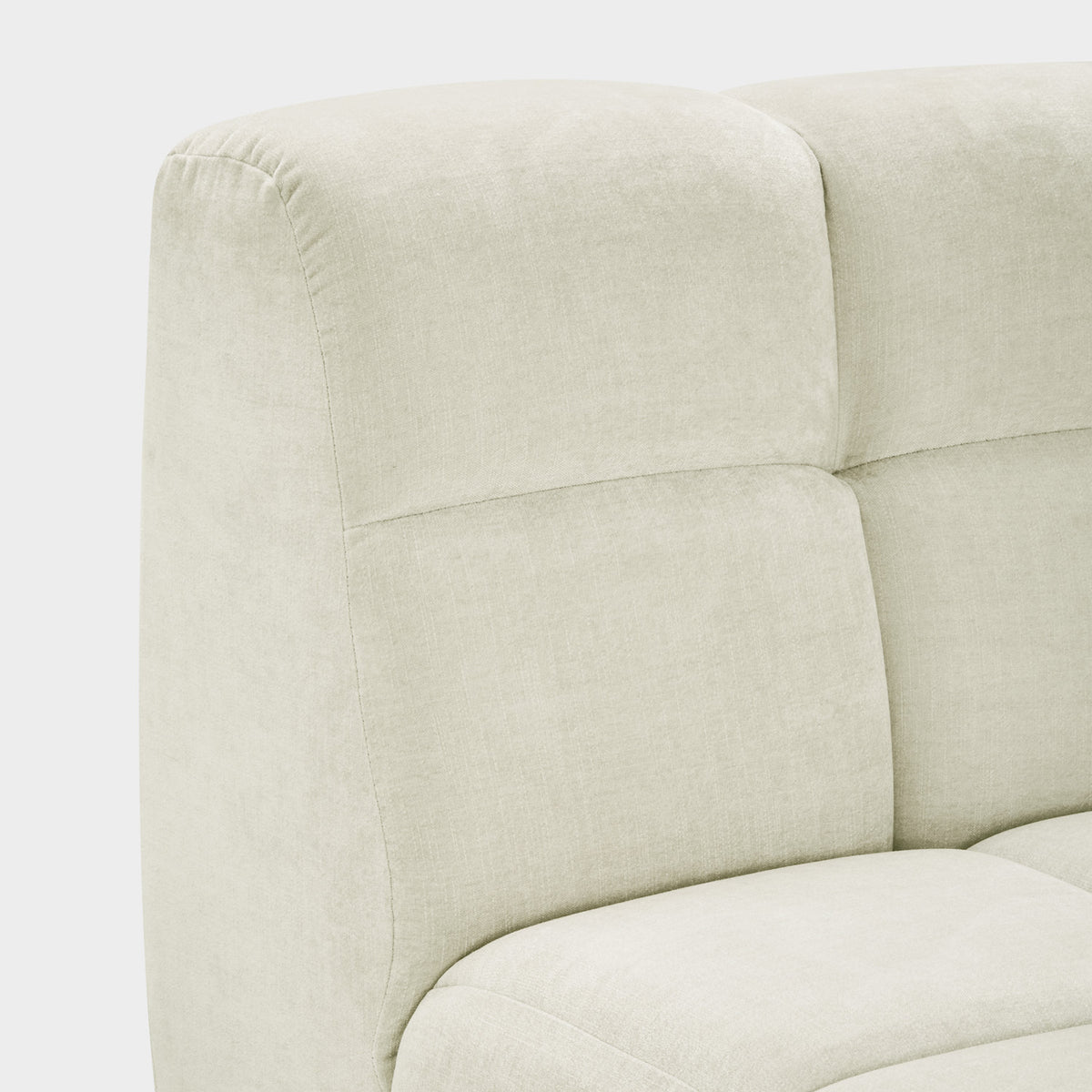 Jacob Sofa Ivory Armless Piece