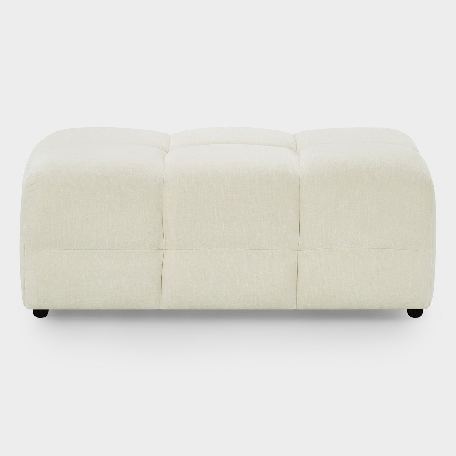 Jacob Sofa Ivory Footstool