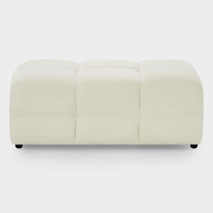 Jacob Sofa Ivory Footstool