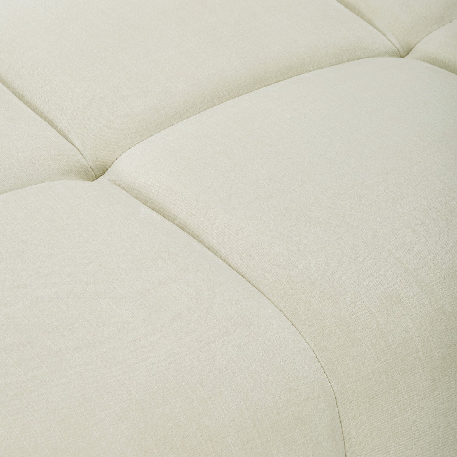 Jacob Sofa Ivory Footstool