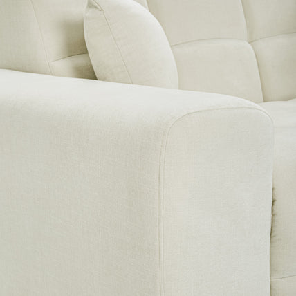 Jacob Sofa Ivory Armless Piece