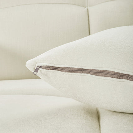 Jacob Sofa Ivory 3 Seater