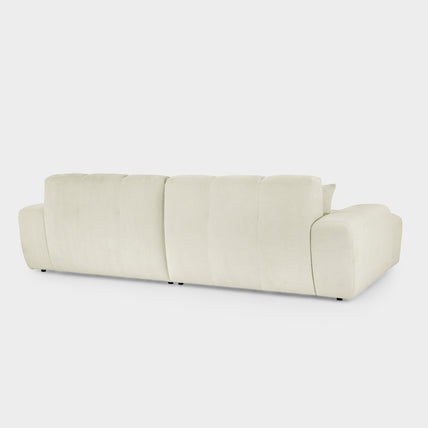 Jacob Sofa Ivory Left Hand Facing Corner