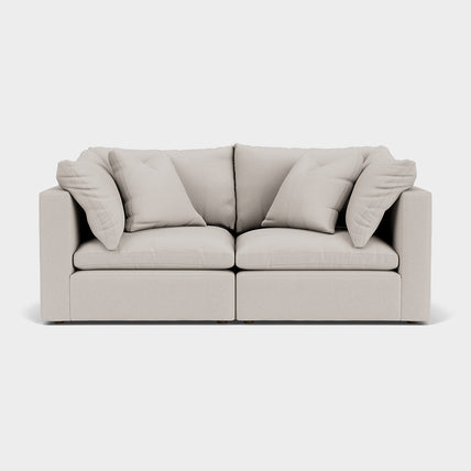 Lavender Sofa Stone 2 Seater