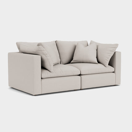 Lavender Sofa Stone 2 Seater