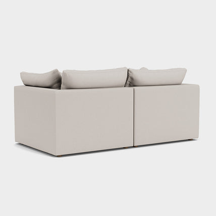 Lavender Sofa Stone 2 Seater