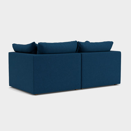 Lavender Sofa Blue 2 Seater