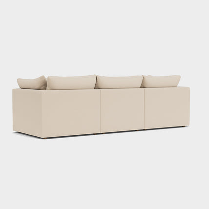 Lavender Sofa Natural 3 Seater