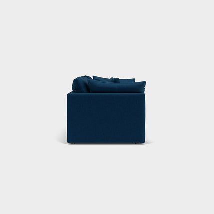 Lavender Sofa Blue 3 Seater