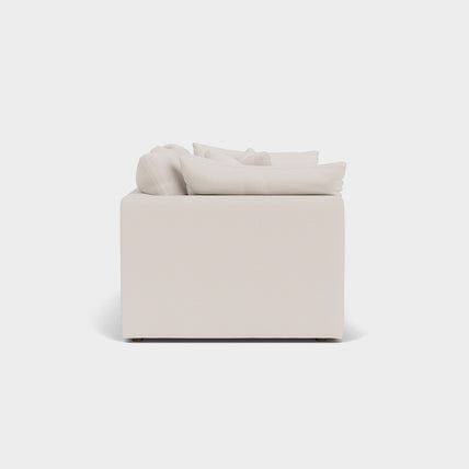 Mira Feather Cloud Sofa Beige 2 Seater