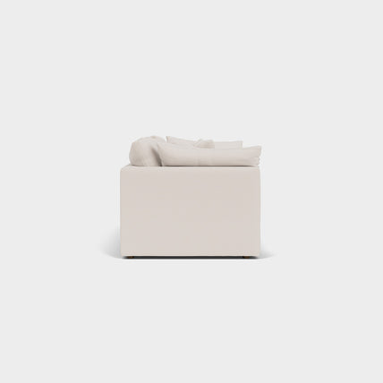 Lavender Sofa Beige 3 Seater