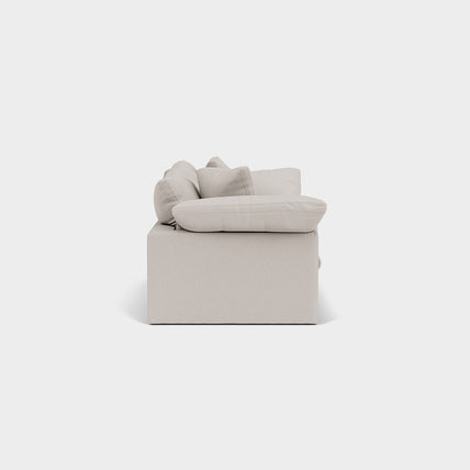 Lotus Feather Cloud Sofa Stone 2 Seater