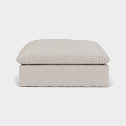 Lotus Feather Cloud Sofa Stone Footstool