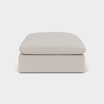 Lotus Feather Cloud Sofa Stone Footstool