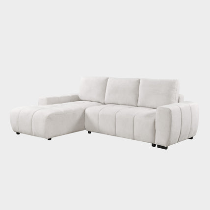 Lora Sofa Bed Beige Left Hand Facing Corner