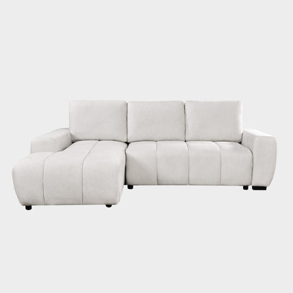 Lora Sofa Bed Beige Left Hand Facing Corner