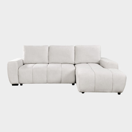 Lora Sofa Bed Beige Right Hand Facing Corner