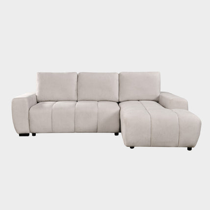 Lora Sofa Bed Beige Right Hand Facing Corner
