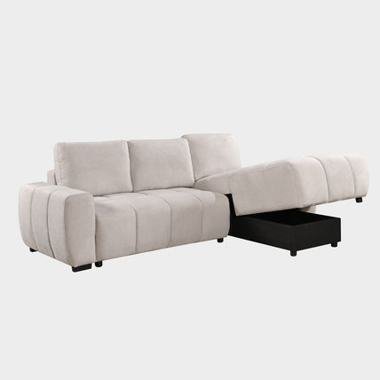 Lora Sofa Bed Beige Right Hand Facing Corner
