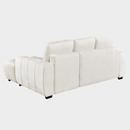 Lora Sofa Bed Cream Left Hand Facing Corner