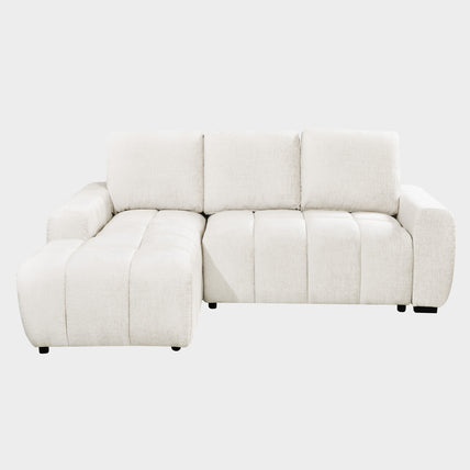 Lora Sofa Bed Cream Left Hand Facing Corner