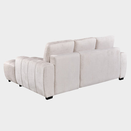 Lora Sofa Bed Champagne Left Hand Facing Corner