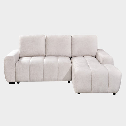 Lora Sofa Bed Champagne Right Hand Facing Corner