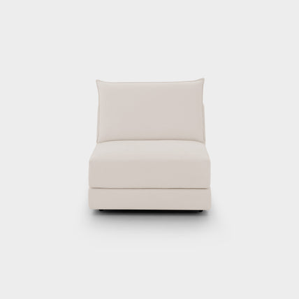 Luna Sofa Beige Armless Piece