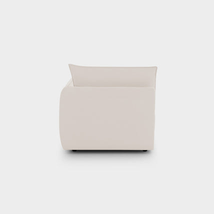 Luna Sofa Beige Arm Piece