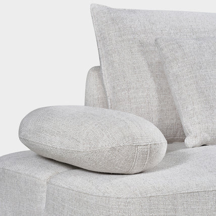 Serra Modular Sofa Light Grey Large Corner