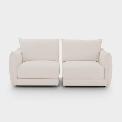 Luna Sofa Beige 2 Seater