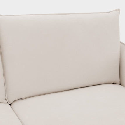 Luna Sofa Beige 4 Seater
