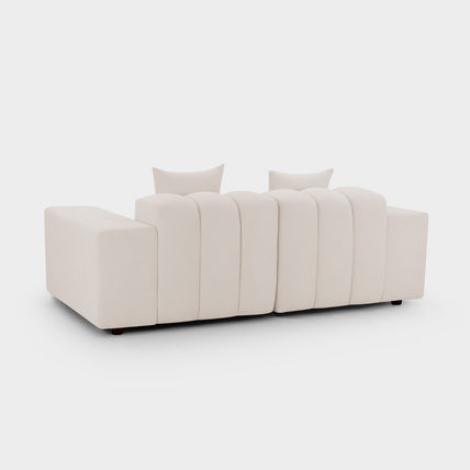 Raha Sofa Beige 2 Seater