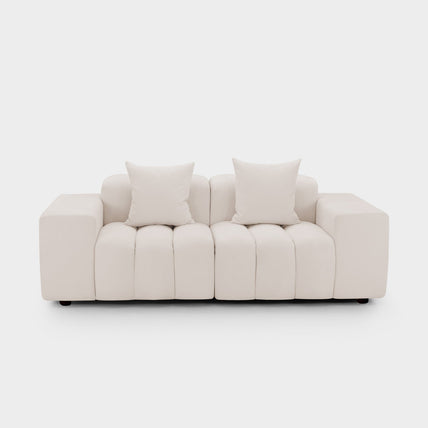 Raha Sofa Beige 2 Seater