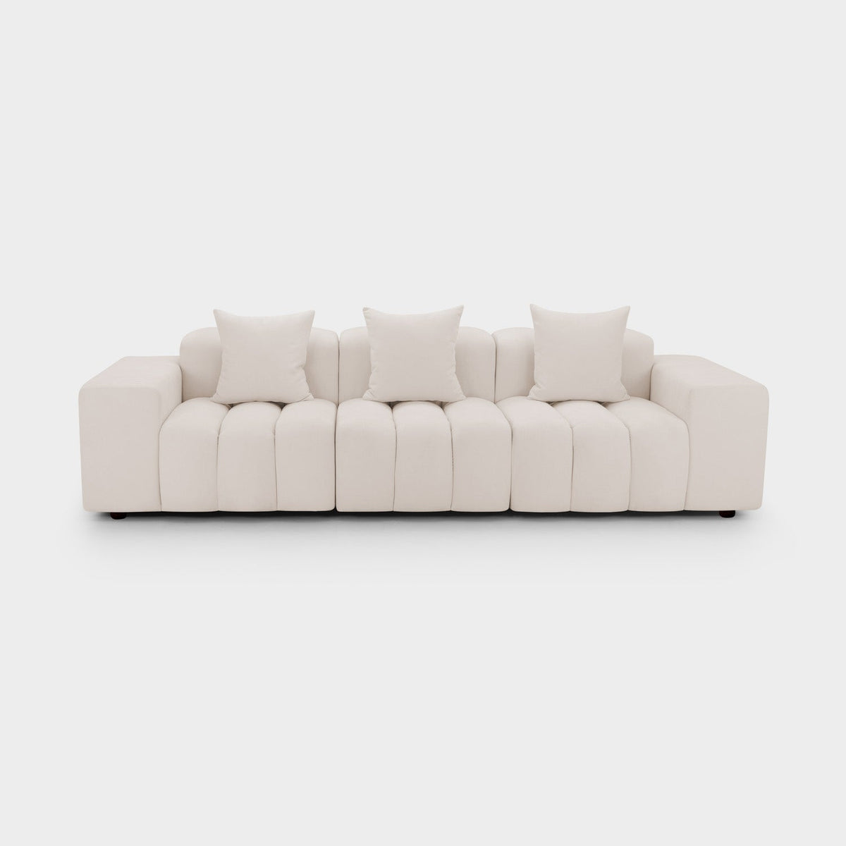 Raha Sofa Beige 3 Seater