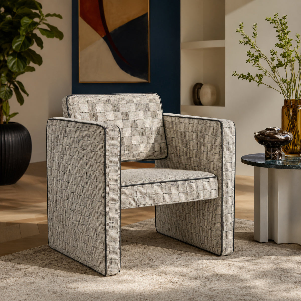 Aimy Armchair Grey