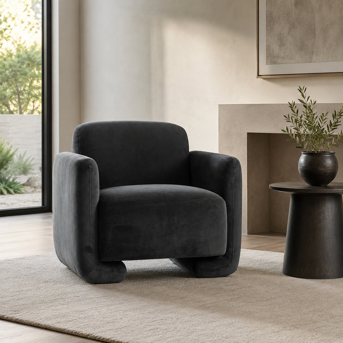 Devon Armchair Grey