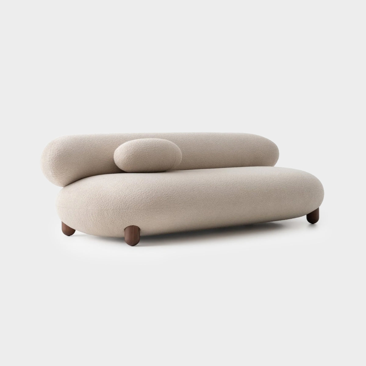 Fleur Sofa Light Beige 4 Seater