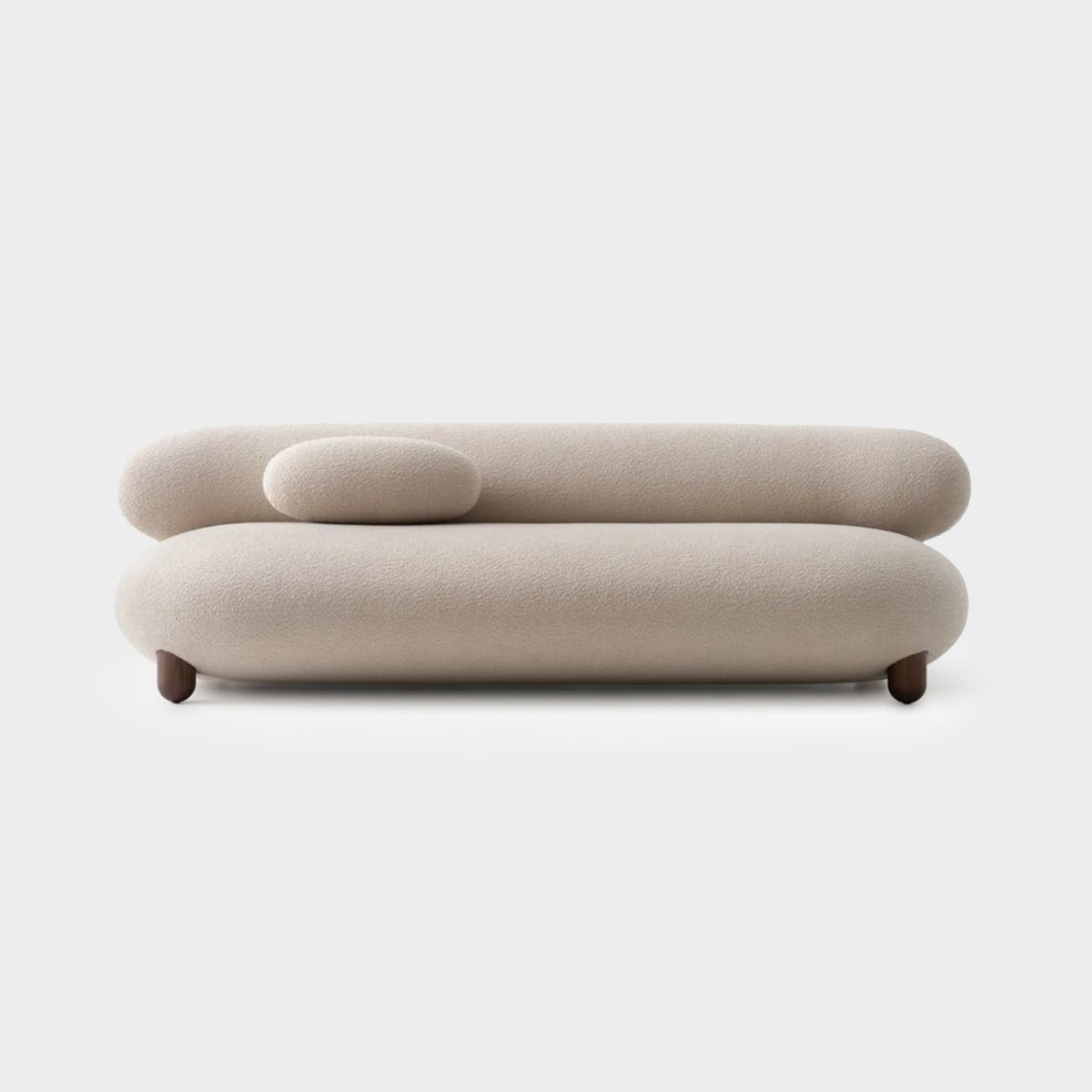 Fleur Sofa Light Beige 4 Seater